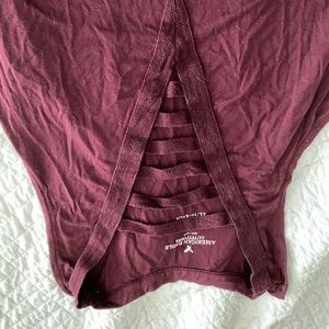 American Eagle maroon Tank top